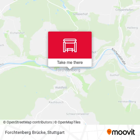 Карта Forchtenberg Brücke