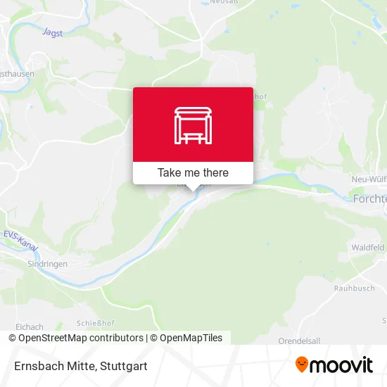 Карта Ernsbach Mitte