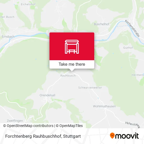Карта Forchtenberg Rauhbuschhof