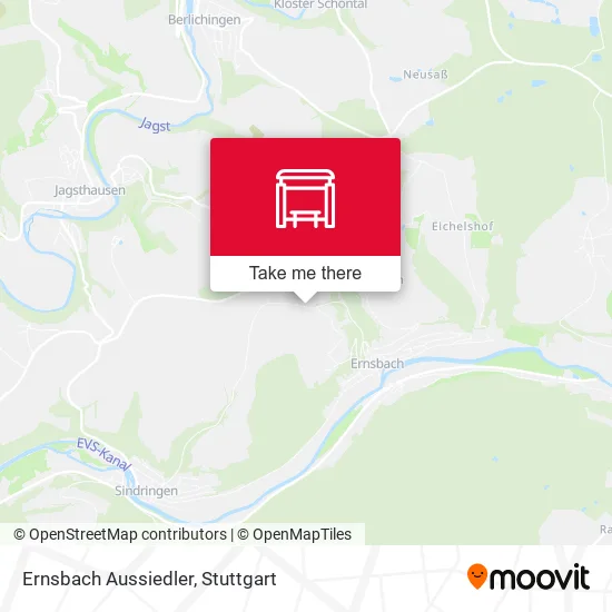 Карта Ernsbach Aussiedler