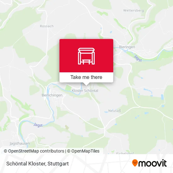 Карта Schöntal Kloster