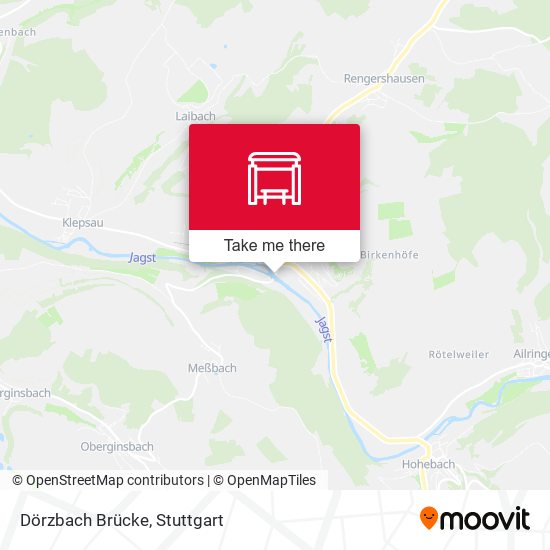 Dörzbach Brücke map