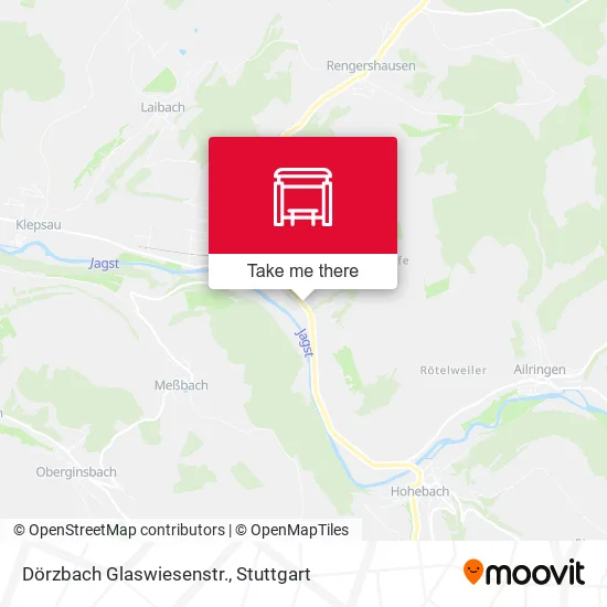 Карта Dörzbach Glaswiesenstr.