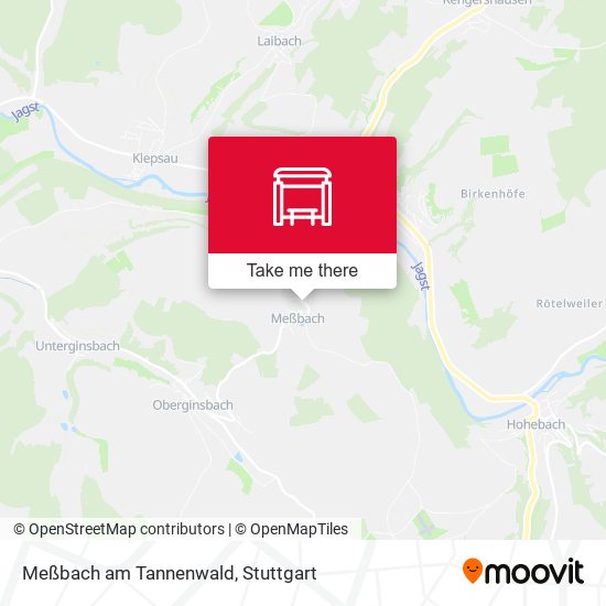 Meßbach am Tannenwald map