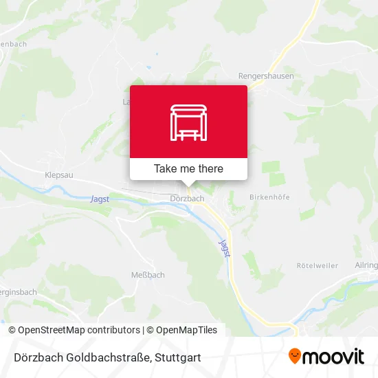 Карта Dörzbach Goldbachstraße