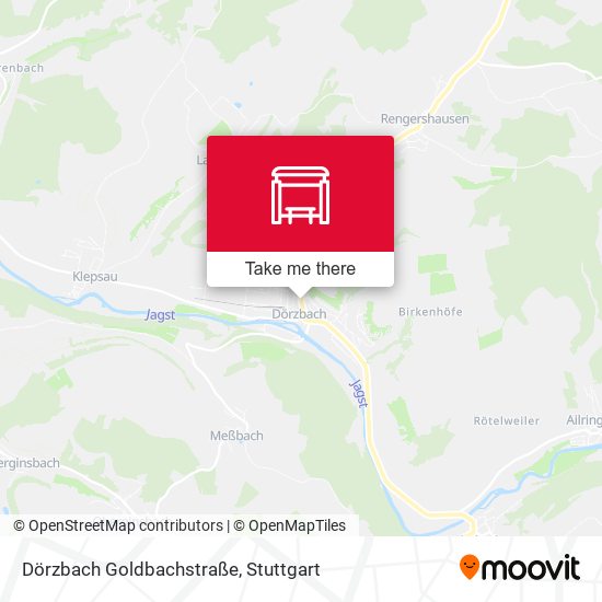 Dörzbach Goldbachstraße map
