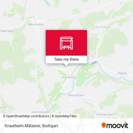 Карта Krautheim Mälzerei