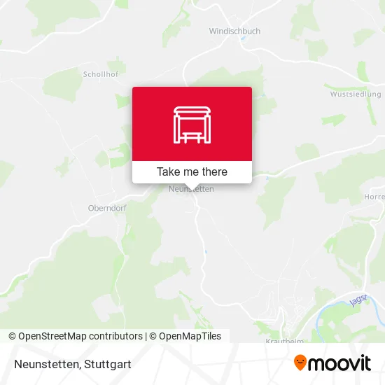 Карта Neunstetten