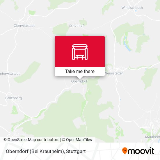 Oberndorf (Bei Krautheim) map