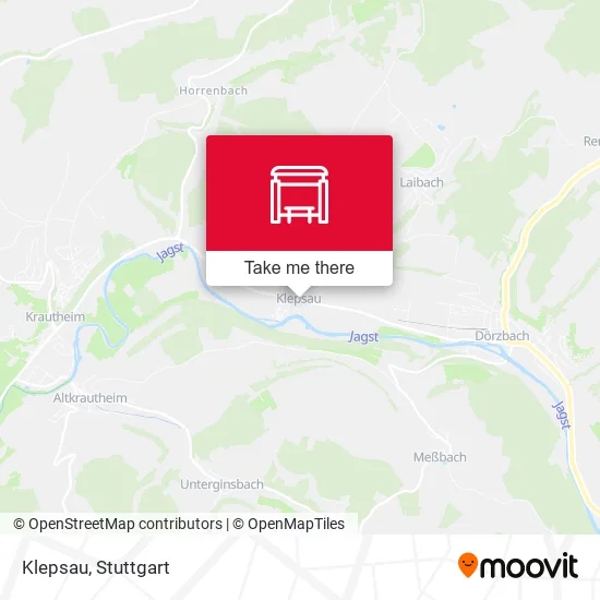 Карта Klepsau