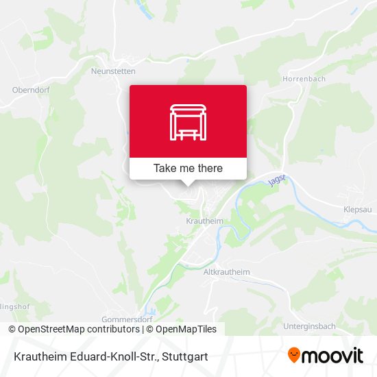 Krautheim Eduard-Knoll-Str. map