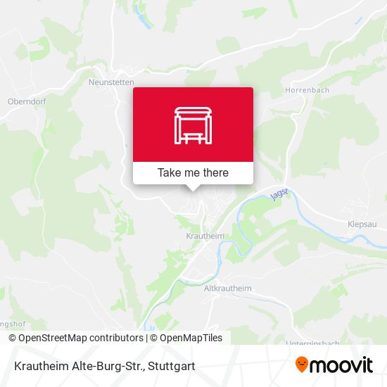 Карта Krautheim Alte-Burg-Str.