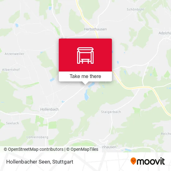 Карта Hollenbacher Seen