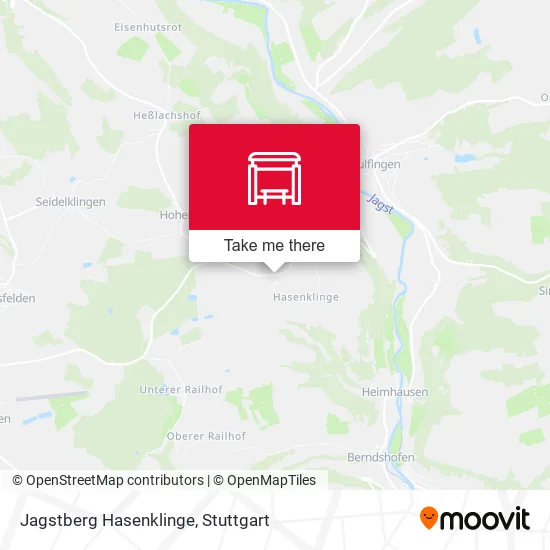 Карта Jagstberg Hasenklinge