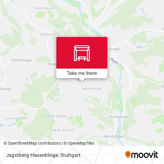 Карта Jagstberg Hasenklinge