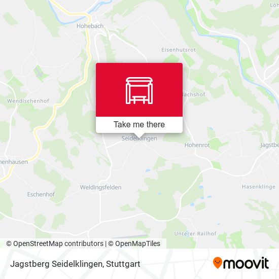 Jagstberg Seidelklingen map