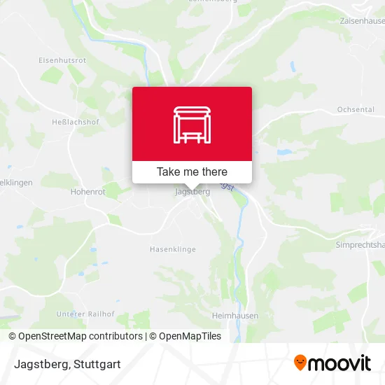 Карта Jagstberg