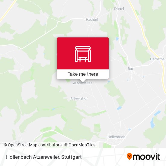 Карта Hollenbach Atzenweiler