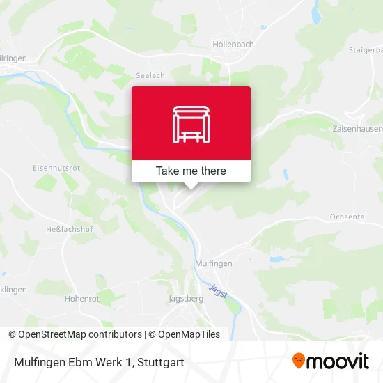 Карта Mulfingen Ebm Werk 1