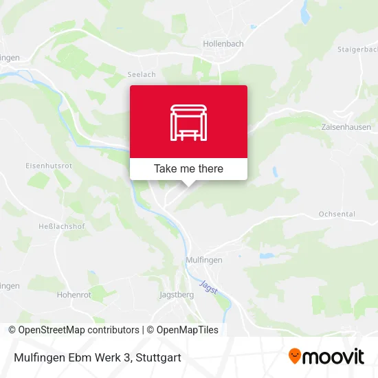 Карта Mulfingen Ebm Werk 3