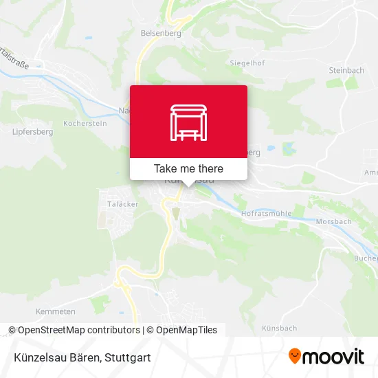 Карта Künzelsau Bären