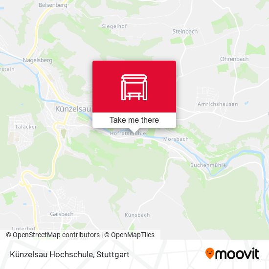 Künzelsau Hochschule map