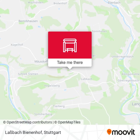 Laßbach Bienenhof map