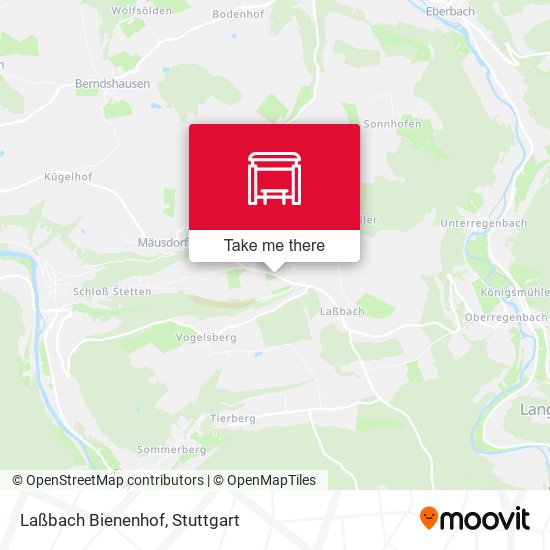 Laßbach Bienenhof map