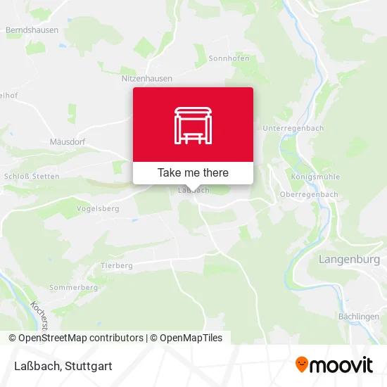 Карта Laßbach