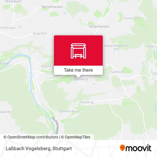 Карта Laßbach Vogelsberg