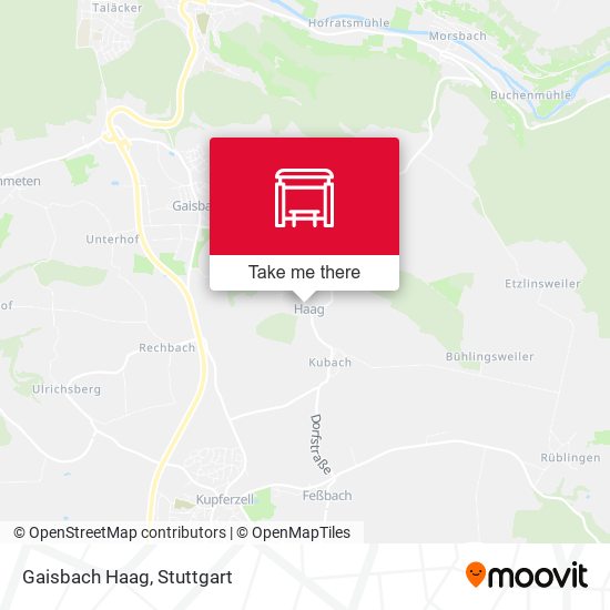 Карта Gaisbach Haag