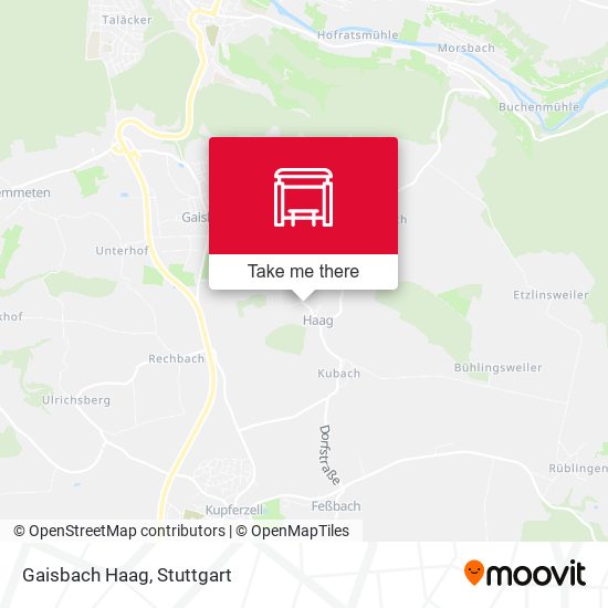 Карта Gaisbach Haag
