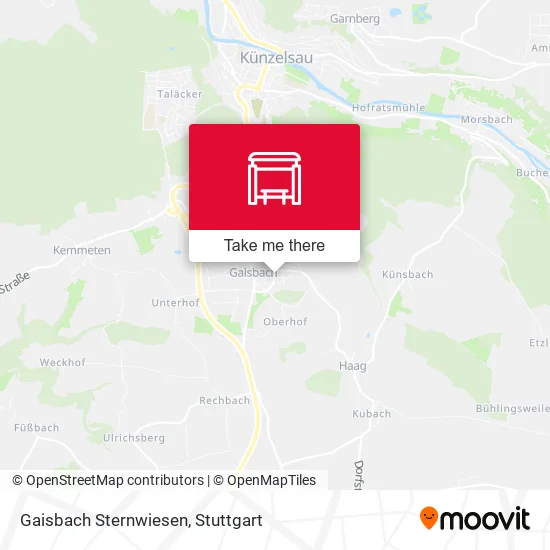 Карта Gaisbach Sternwiesen