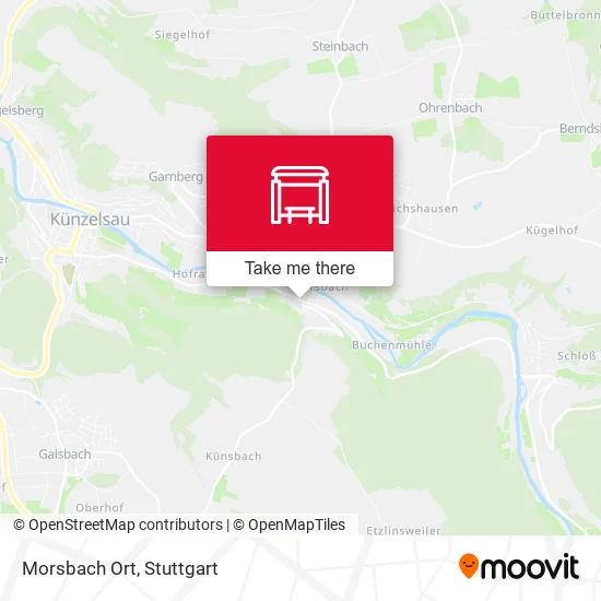 Карта Morsbach Ort