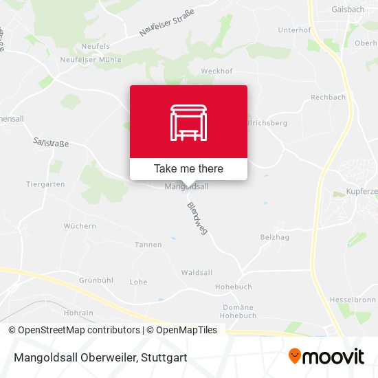 Mangoldsall Oberweiler map