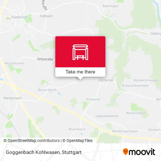 Карта Goggenbach Kohlwasen
