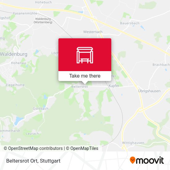 Карта Beltersrot Ort