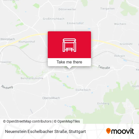 Карта Neuenstein Eschelbacher Straße