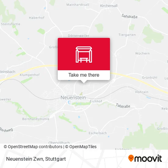 Карта Neuenstein Zwn