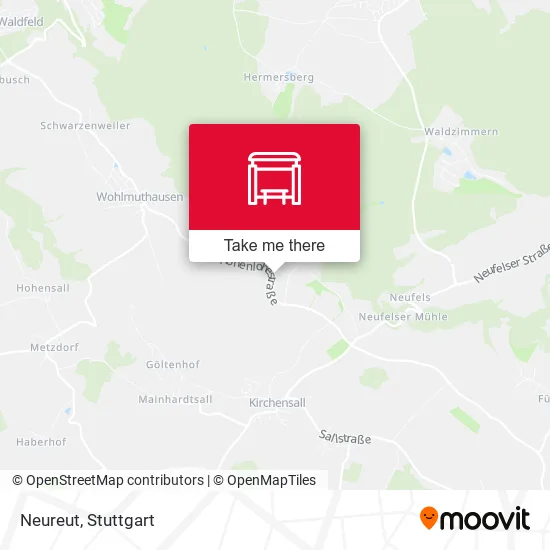 Карта Neureut