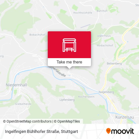 Ingelfingen Bühlhofer Straße map