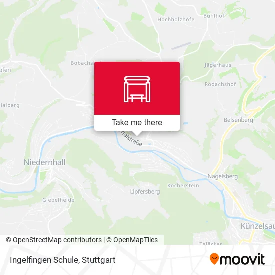 Карта Ingelfingen Schule