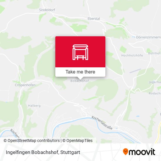 Ingelfingen Bobachshof map