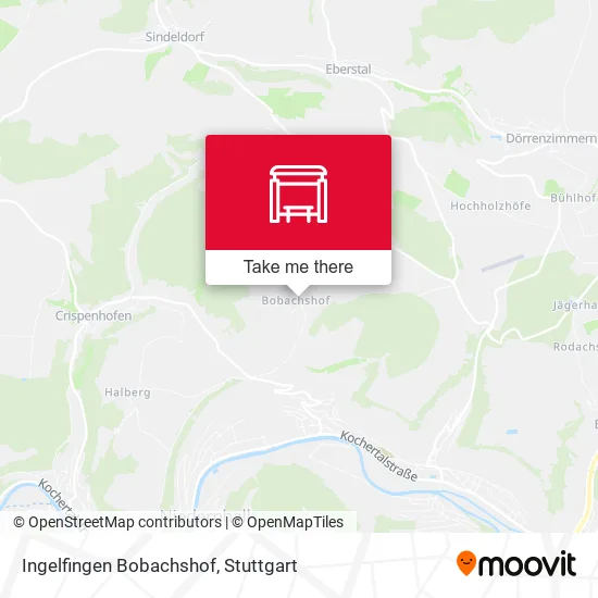 Карта Ingelfingen Bobachshof