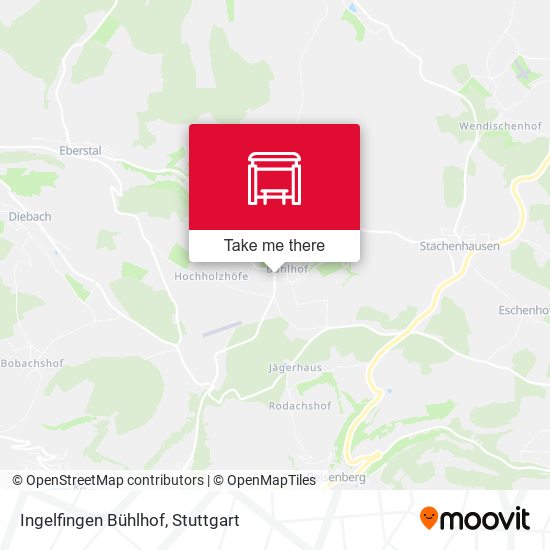 Карта Ingelfingen Bühlhof