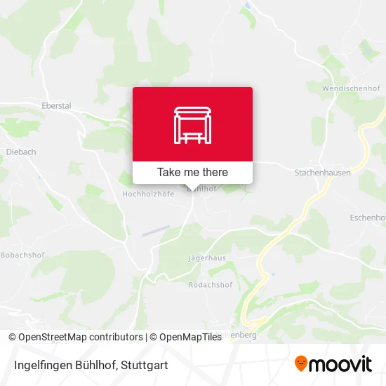Карта Ingelfingen Bühlhof