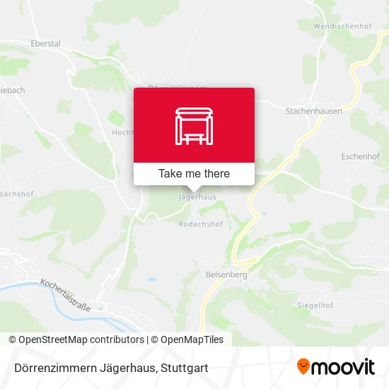 Карта Dörrenzimmern Jägerhaus