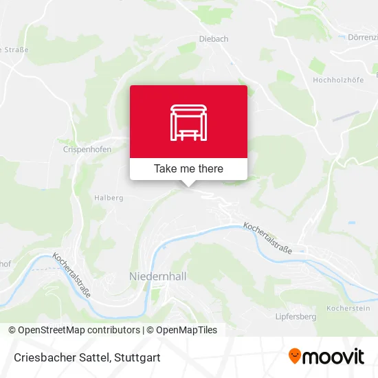 Карта Criesbacher Sattel