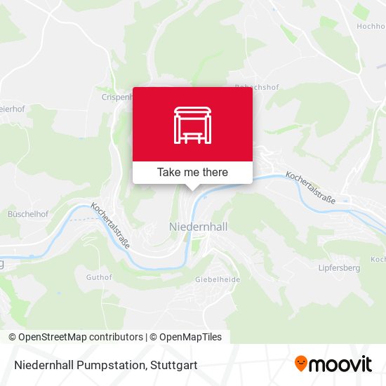 Niedernhall Pumpstation map