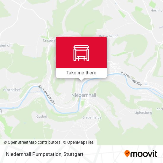 Niedernhall Pumpstation map